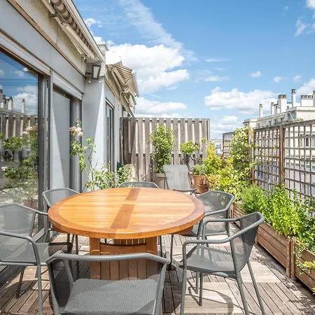 شقة Fleur De Lys Belle Terrasse & Parking Prive